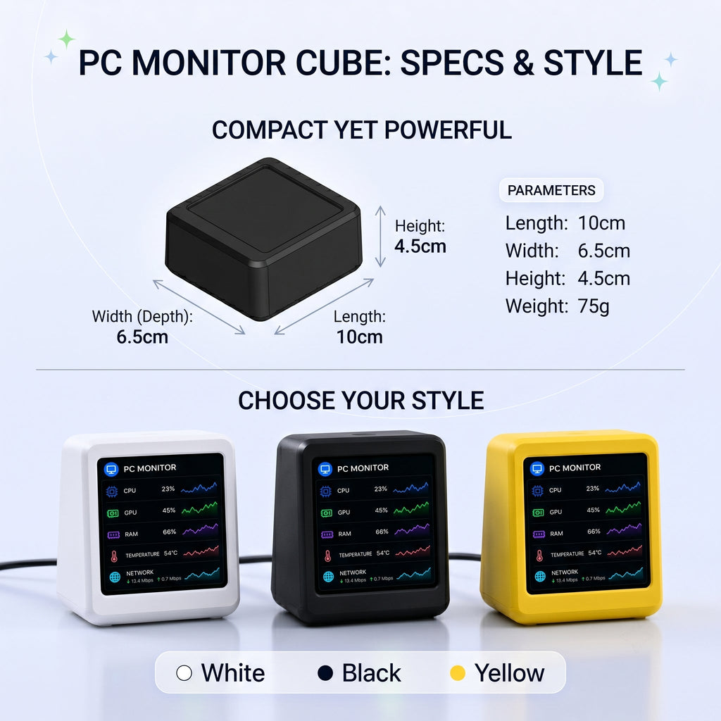 magic pro🖥️All-in-One Smart Desktop Display – Real-Time Crypto, Stocks & Weather Tracker📊