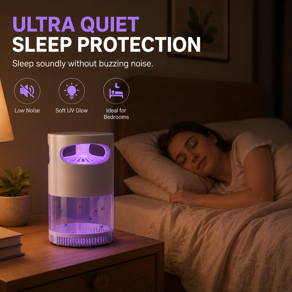 Final Day : 🦟USB-Powered UV Mosquito Trap Lamp – Chemical-Free & Eco-Friendly 🌱