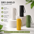 DRY-SHIELD Foldable Umbrella Water-Blocking Storage Tube – No Drip Carry System